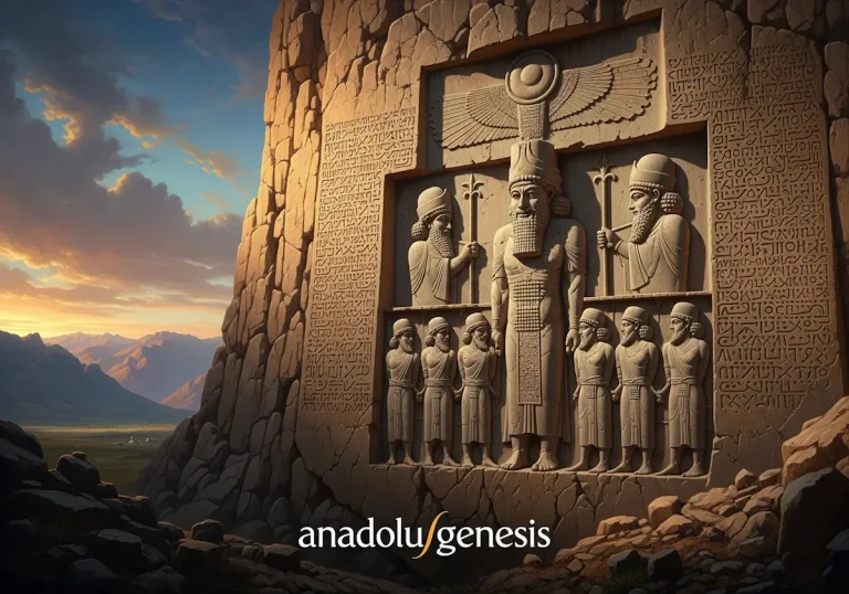 Behistun Yazıtı, I. Darius’un zaferlerini ve meşruiyet mücadelesini üç dilde anlatıyor. Çivi yazısının çözüldüğü bu anıt, tarihin sırlarını açığa çıkarıyor.